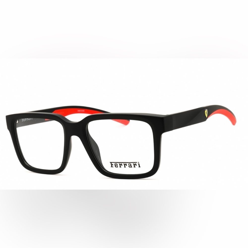 Ferrari Black Matte Black Glasses (NWT)